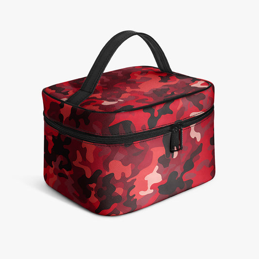 Große Kosmetiktasche - Red Camouflage v3 Kosmetiktasche JLR Design