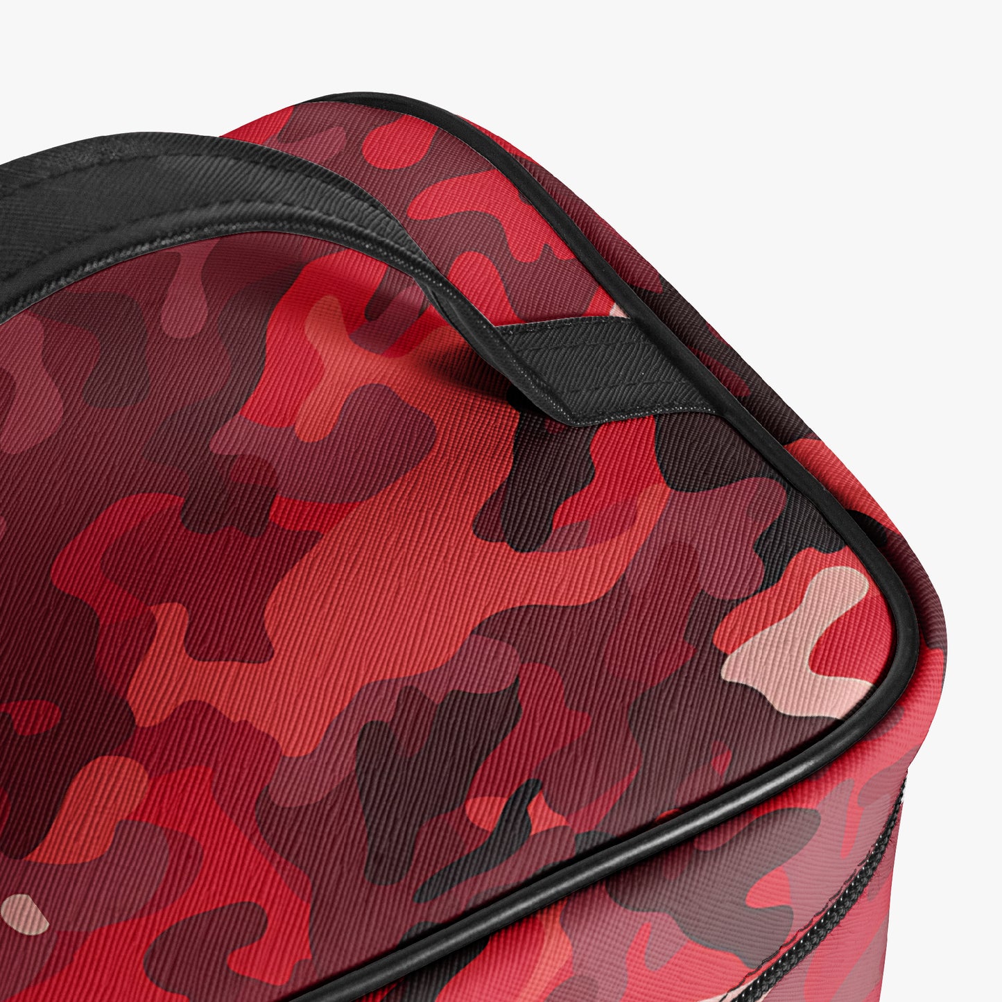 Große Kosmetiktasche - Red Camouflage v3 Kosmetiktasche JLR Design