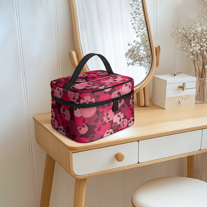 Große Kosmetiktasche - Red Skull Handbags JLR Design