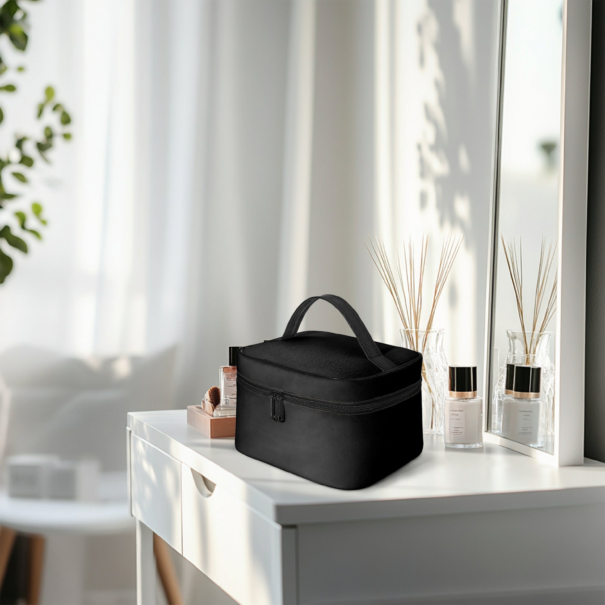 Große Kosmetiktasche - Schwarz Kosmetiktasche JLR Design