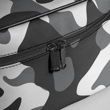 Große Kosmetiktasche - Schwarz Weiß Camouflage Handbags JLR Design