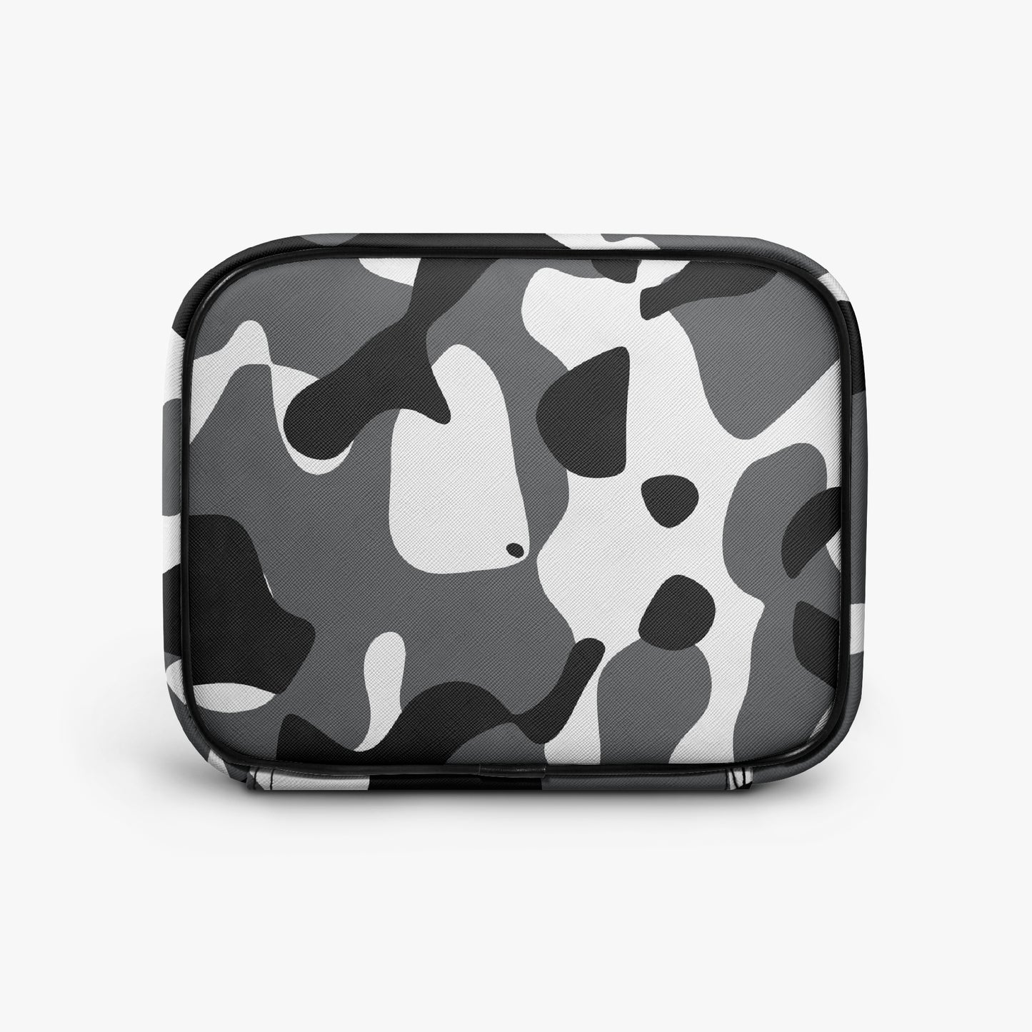 Große Kosmetiktasche - Schwarz Weiß Camouflage Handbags JLR Design