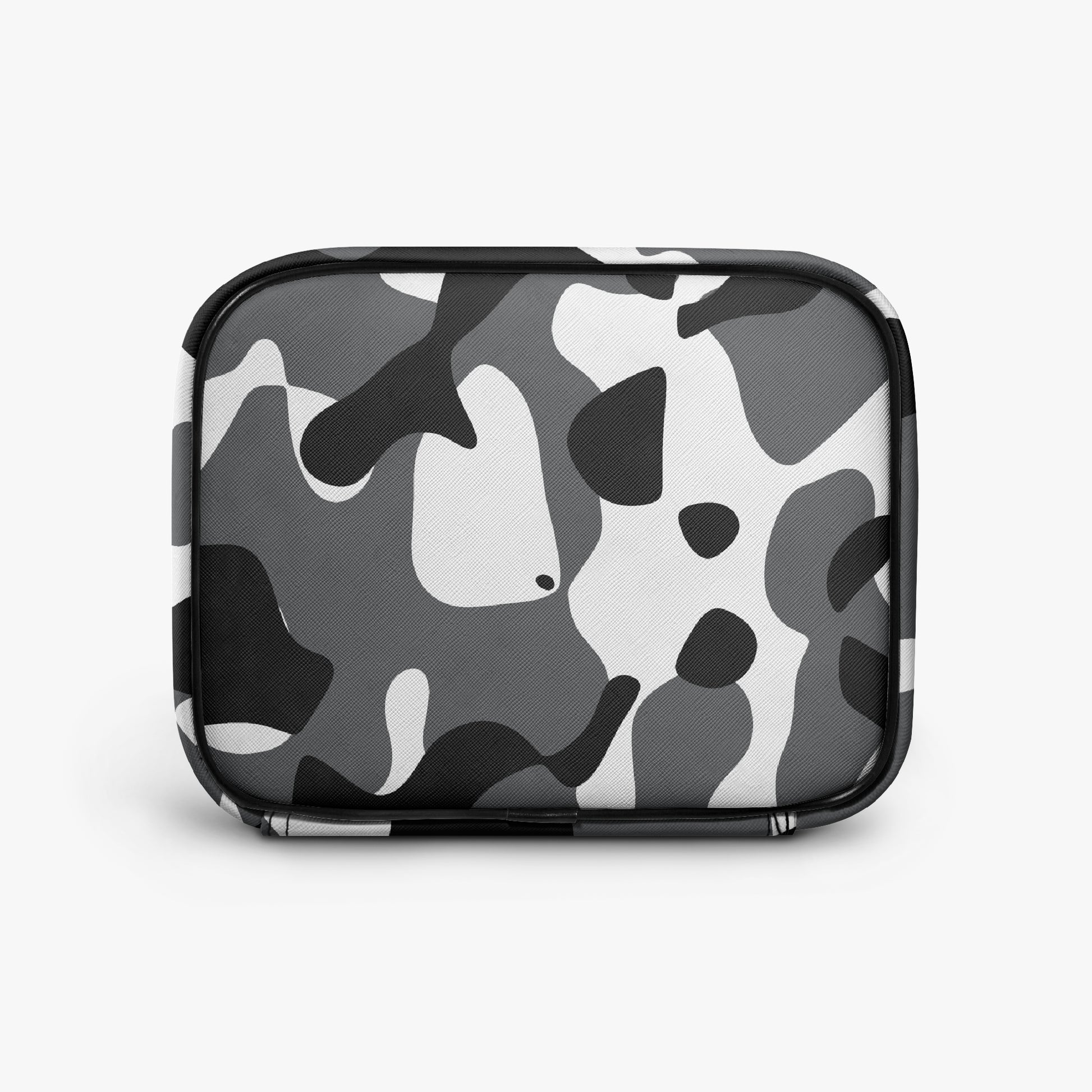 Große Kosmetiktasche - Schwarz Weiß Camouflage Handbags JLR Design