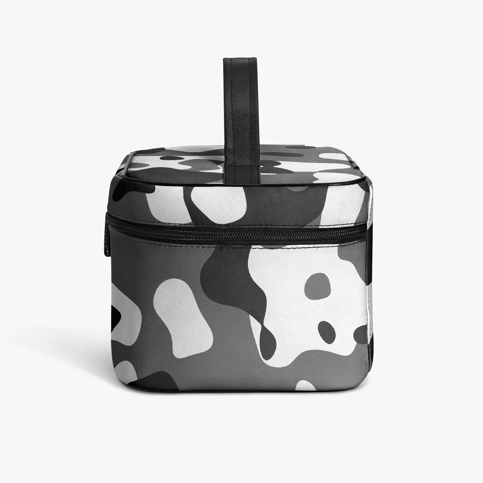 Große Kosmetiktasche - Schwarz Weiß Camouflage Handbags JLR Design