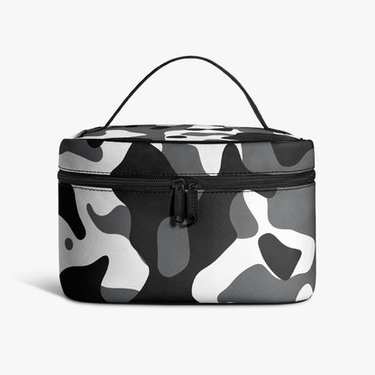 Große Kosmetiktasche - Schwarz Weiß Camouflage Handbags JLR Design