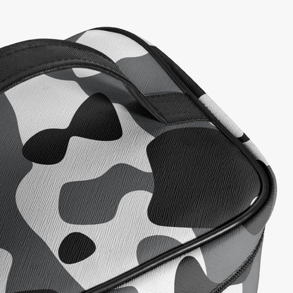 Große Kosmetiktasche - Schwarz Weiß Camouflage Handbags JLR Design