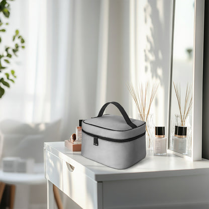 Große Kosmetiktasche - Silber Kosmetiktasche JLR Design