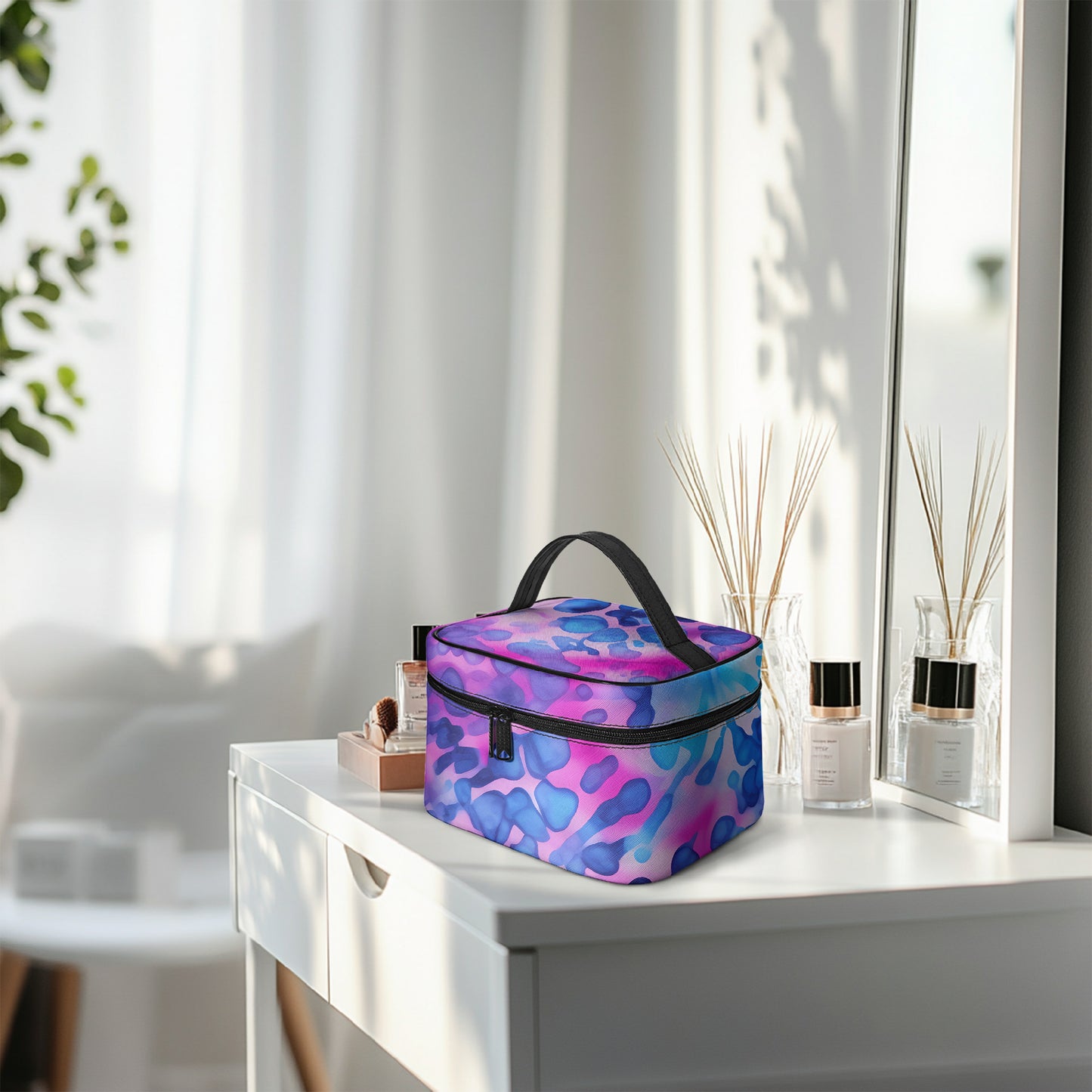 Große Kosmetiktasche - Tie Dye v1 Kosmetiktasche JLR Design