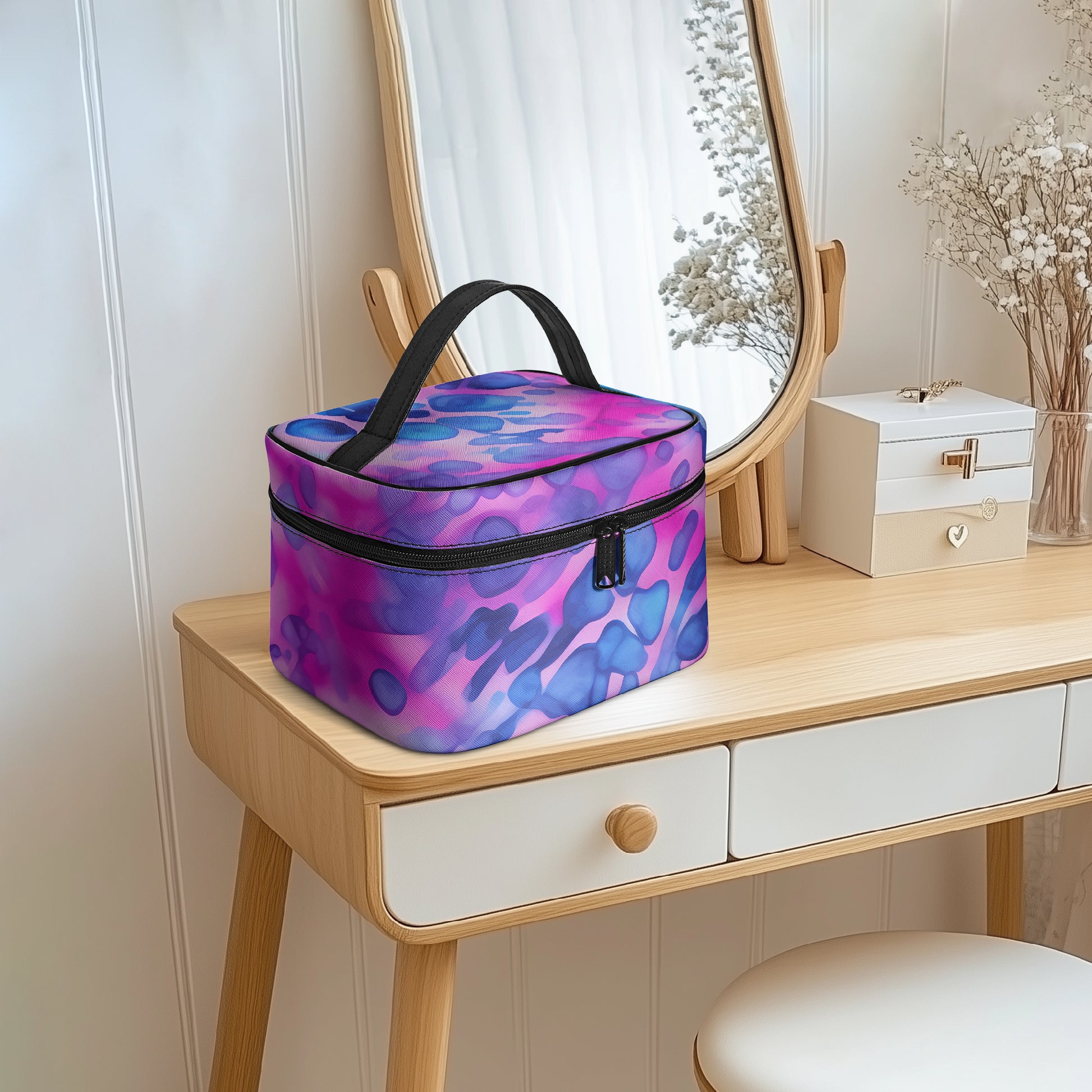 Große Kosmetiktasche - Tie Dye v1 Kosmetiktasche JLR Design