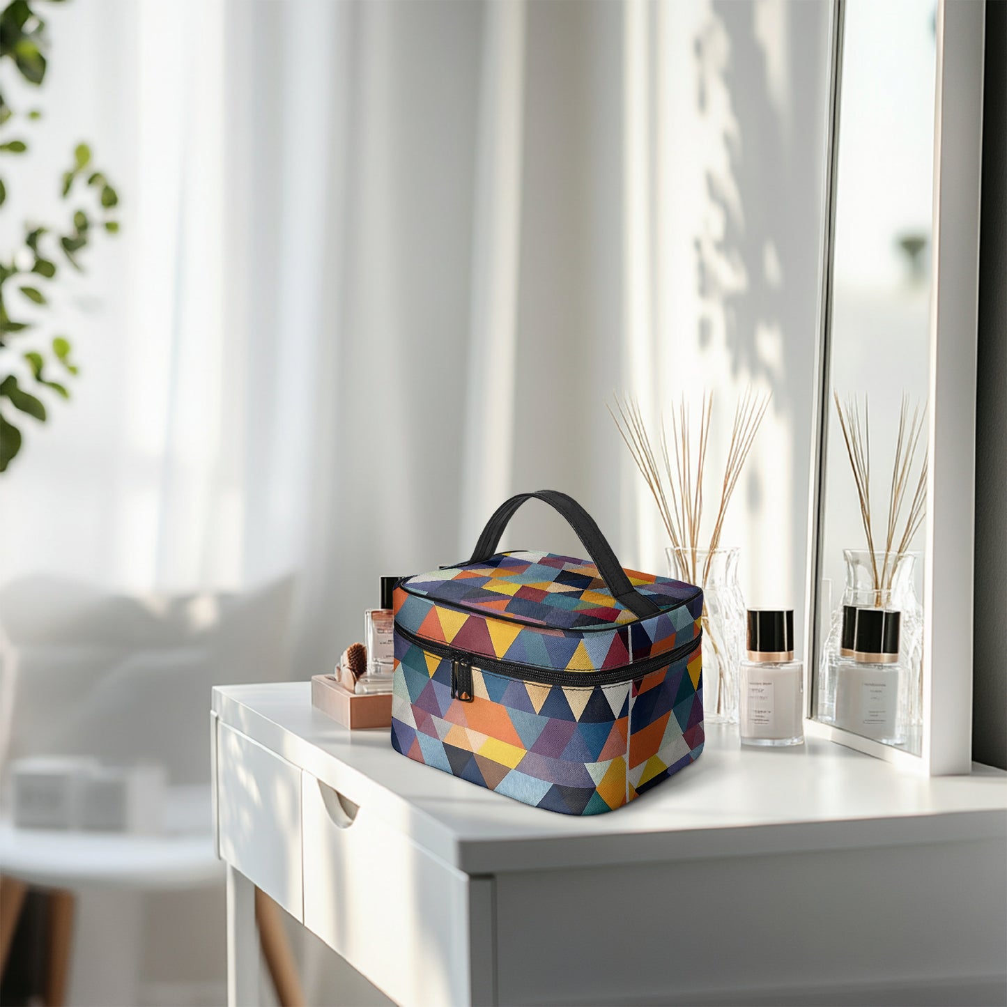 Große Kosmetiktasche - Triangle v3 Kosmetiktasche JLR Design