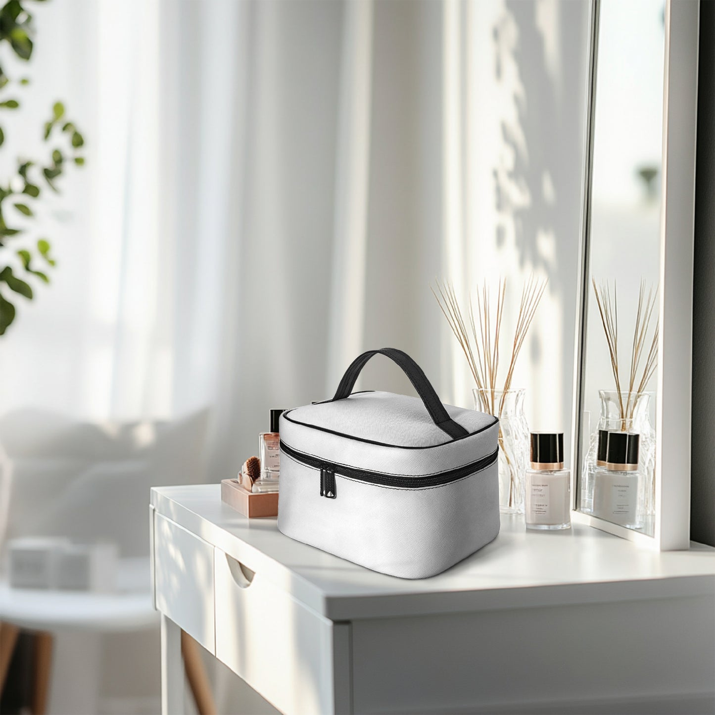 Große Kosmetiktasche - Weiß Kosmetiktasche JLR Design