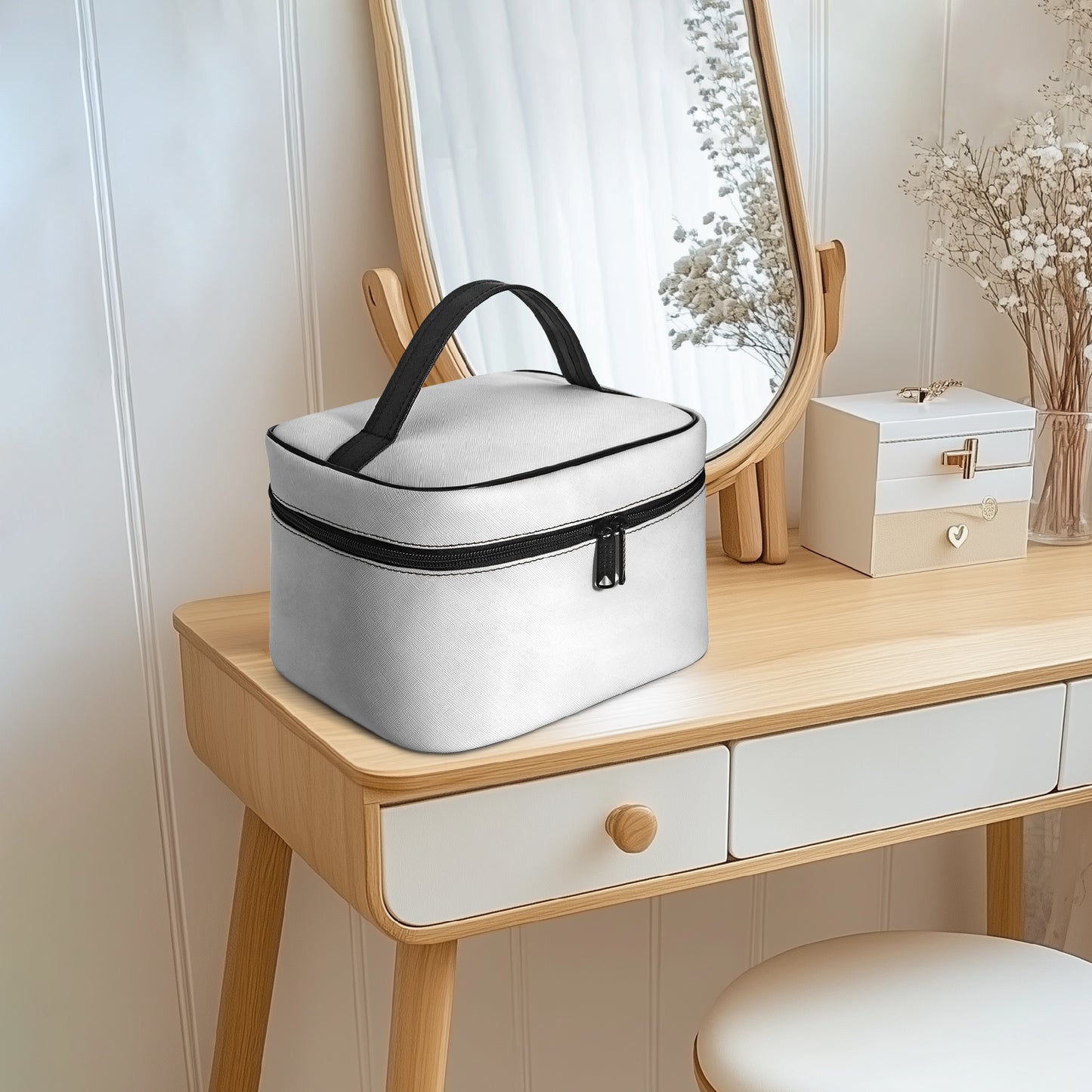 Große Kosmetiktasche - Weiß Kosmetiktasche JLR Design