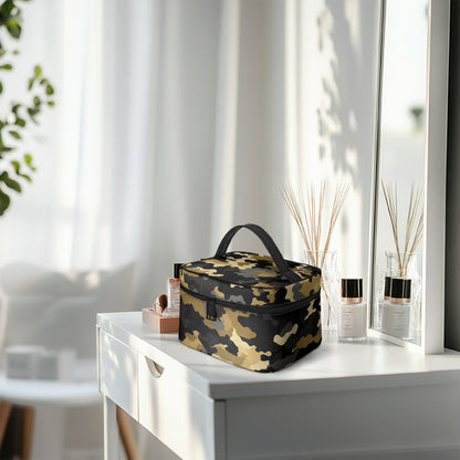 Große Kosmetiktasche - Yellow Camouflage v1 Kosmetiktasche JLR Design