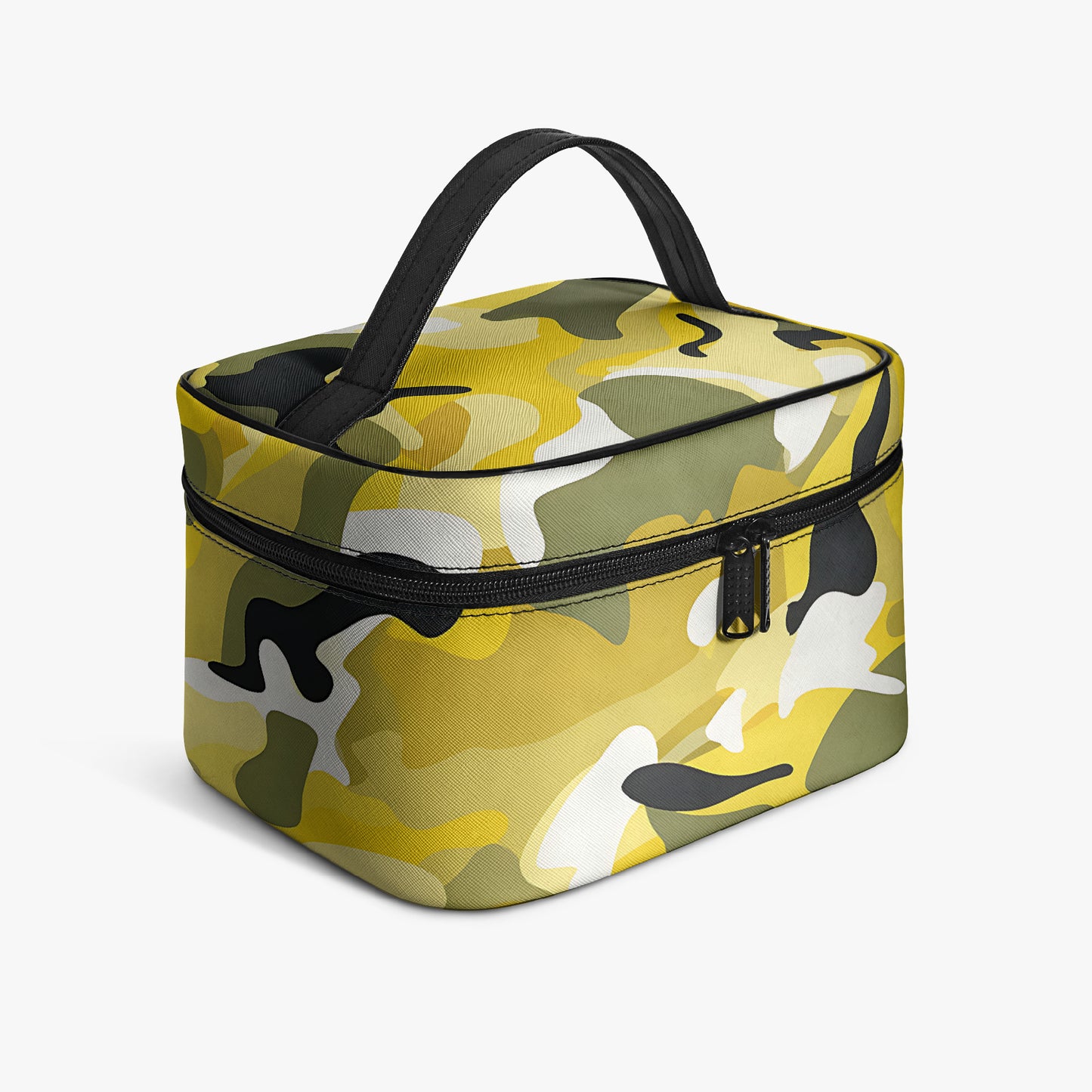 Große Kosmetiktasche - Yellow Camouflage v2 Kosmetiktasche JLR Design