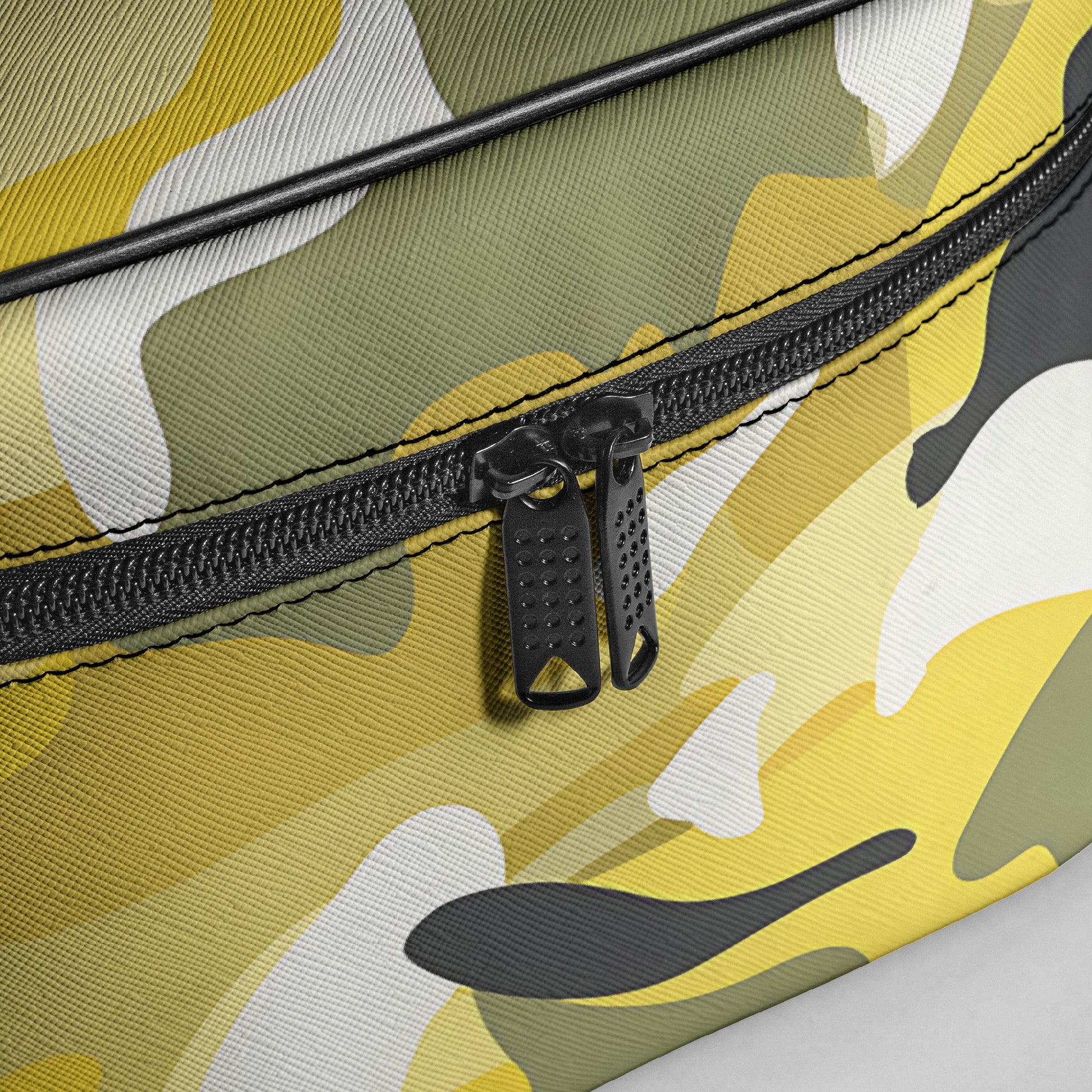Große Kosmetiktasche - Yellow Camouflage v2 Kosmetiktasche JLR Design