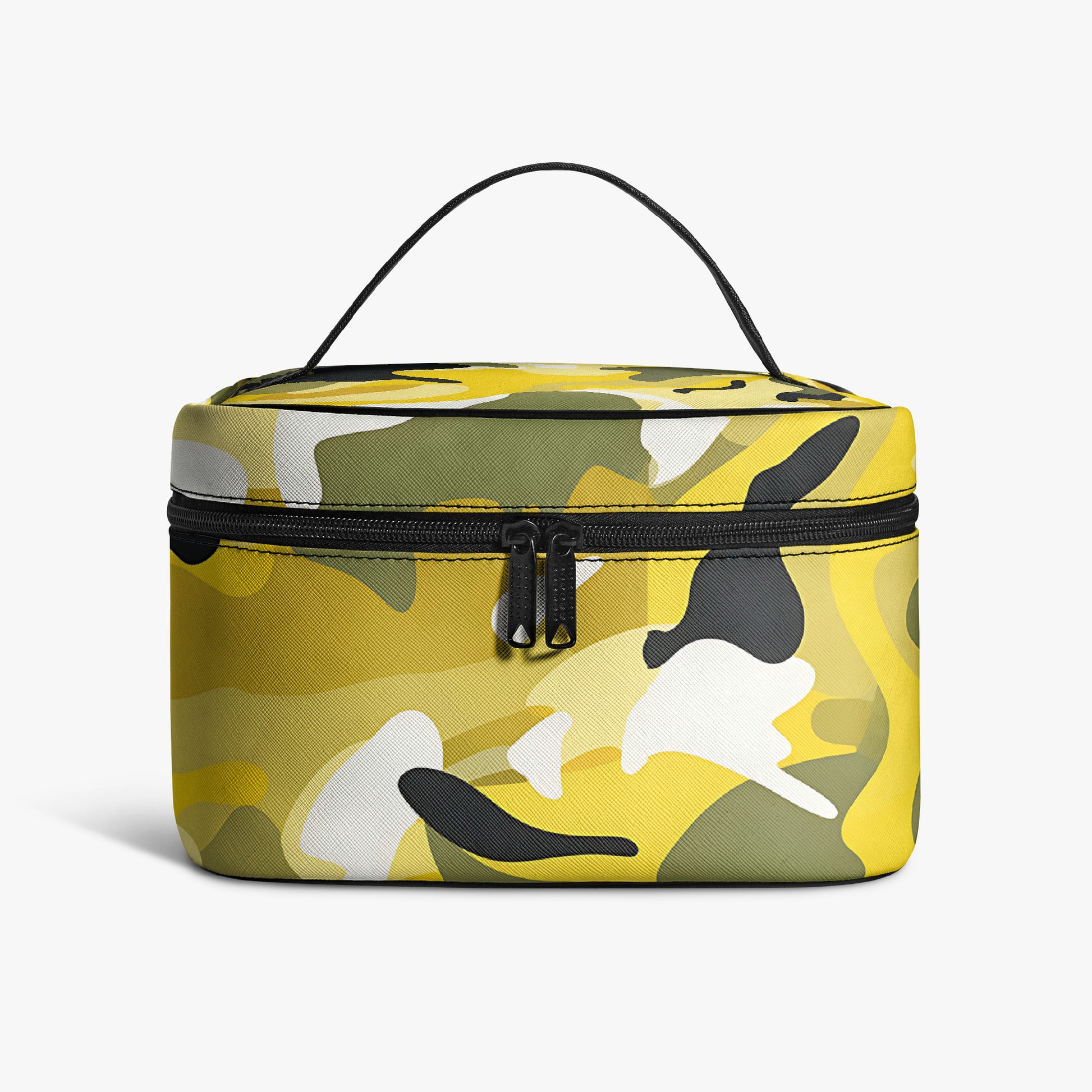 Große Kosmetiktasche - Yellow Camouflage v2 Kosmetiktasche JLR Design