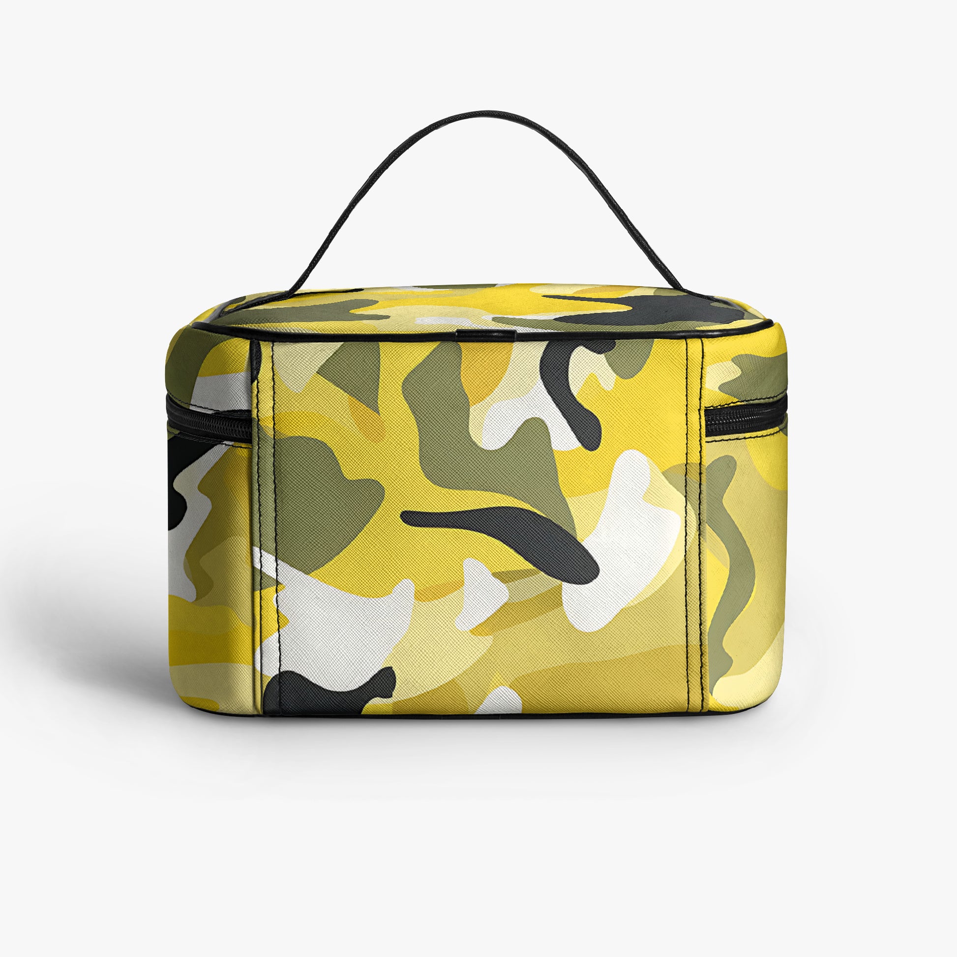 Große Kosmetiktasche - Yellow Camouflage v2 Kosmetiktasche JLR Design