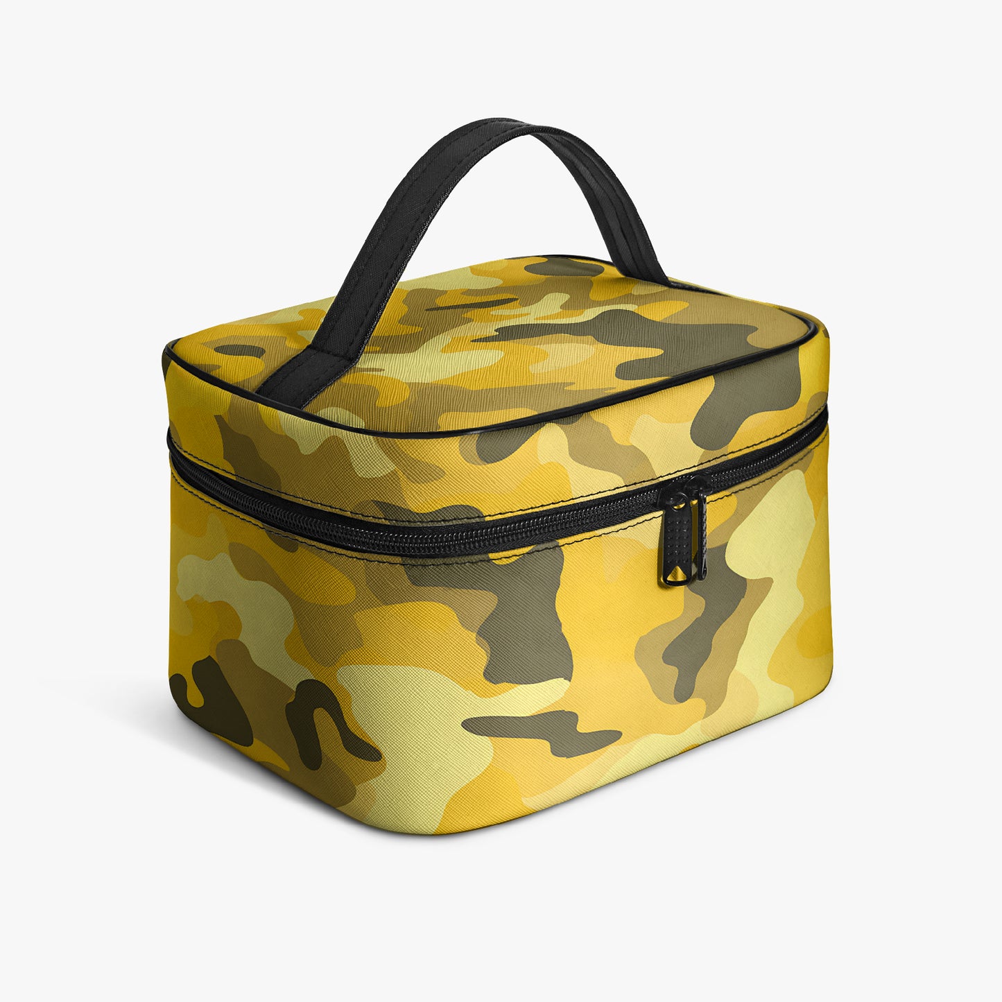 Große Kosmetiktasche - Yellow Camouflage v3 Kosmetiktasche JLR Design