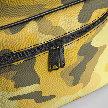 Große Kosmetiktasche - Yellow Camouflage v3 Kosmetiktasche JLR Design