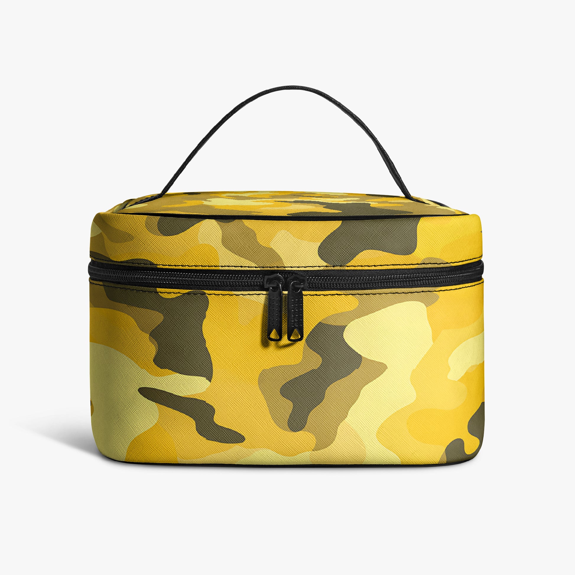 Große Kosmetiktasche - Yellow Camouflage v3 Kosmetiktasche JLR Design