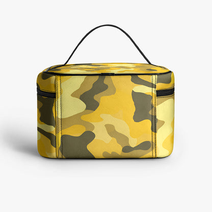 Große Kosmetiktasche - Yellow Camouflage v3 Kosmetiktasche JLR Design