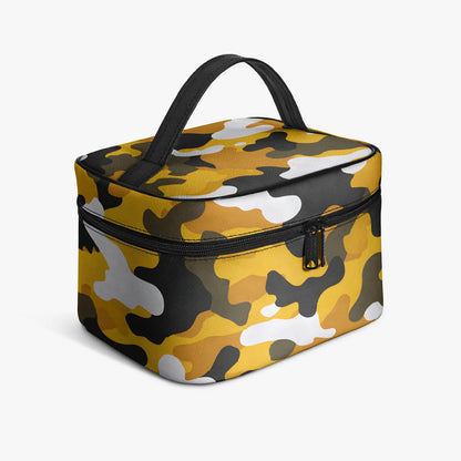 Große Kosmetiktasche - Yellow Camouflage v4 Handbags JLR Design