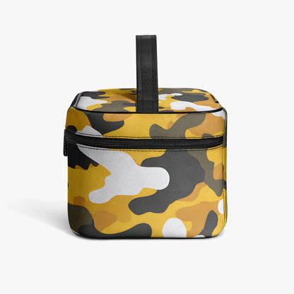 Große Kosmetiktasche - Yellow Camouflage v4 Handbags JLR Design