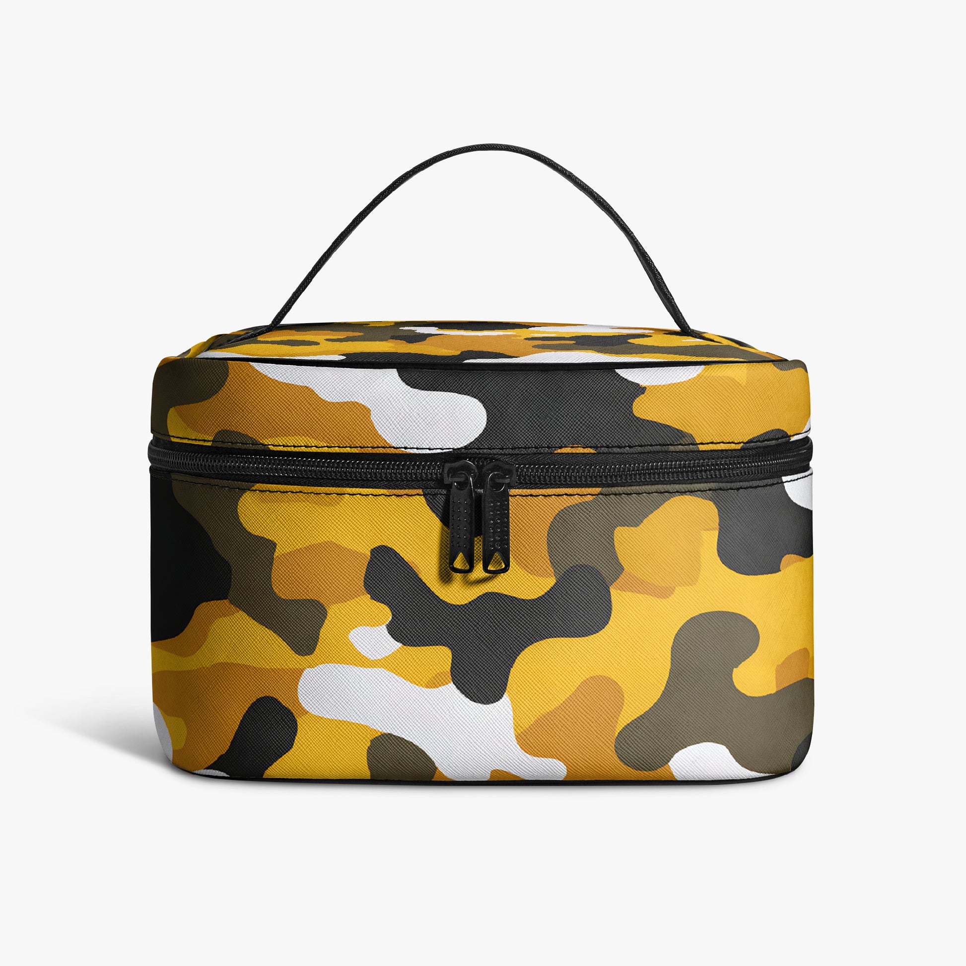 Große Kosmetiktasche - Yellow Camouflage v4 Handbags JLR Design