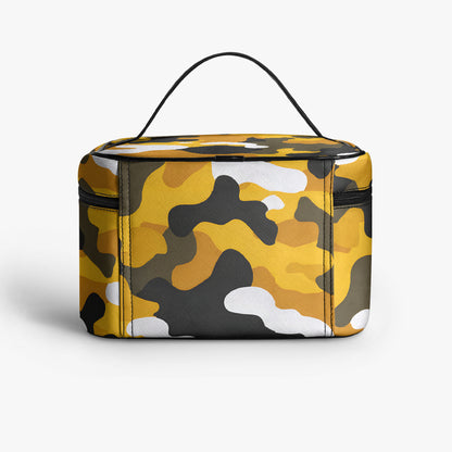 Große Kosmetiktasche - Yellow Camouflage v4 Handbags JLR Design