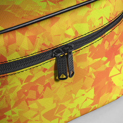 Große Kosmetiktasche - Yellow Crystal Kosmetiktasche JLR Design