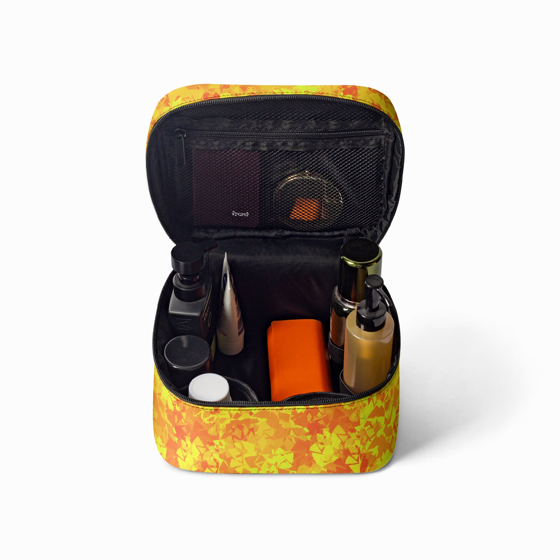 Große Kosmetiktasche - Yellow Crystal Kosmetiktasche JLR Design