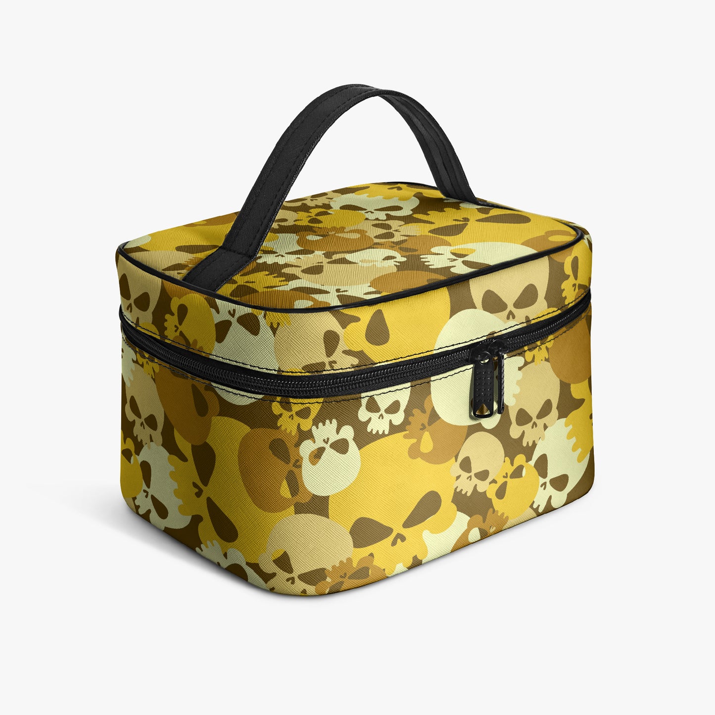 Große Kosmetiktasche - Yellow Skull Kosmetiktasche JLR Design