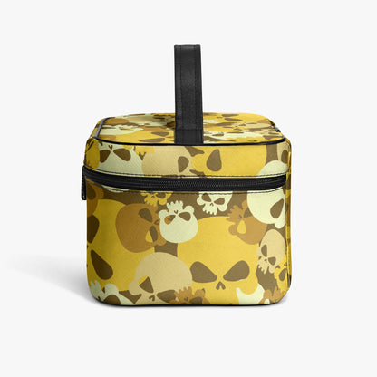 Große Kosmetiktasche - Yellow Skull Kosmetiktasche JLR Design