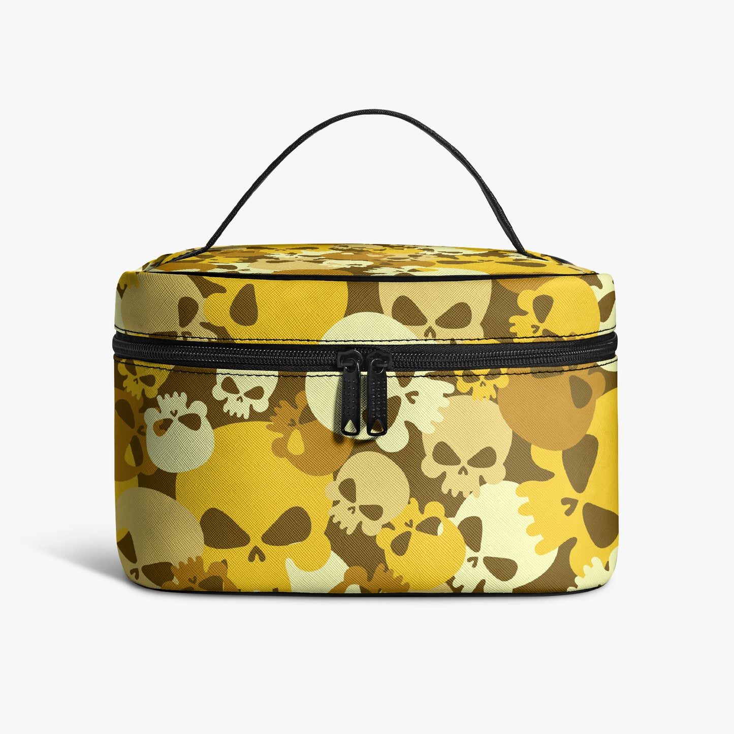 Große Kosmetiktasche - Yellow Skull Kosmetiktasche JLR Design