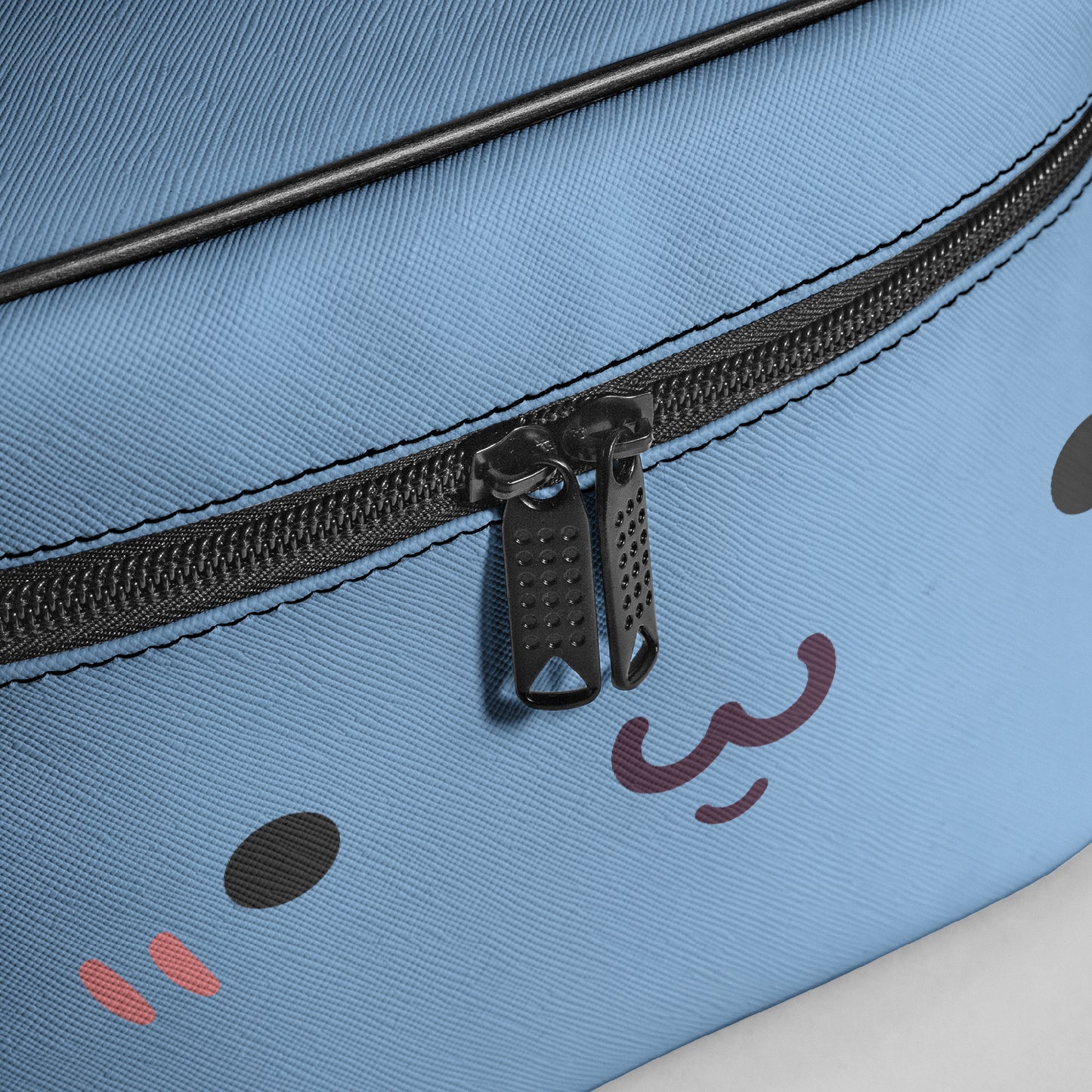 Große Kosmetiktasche - Zufriedenes Kawaii Kosmetiktasche JLR Design
