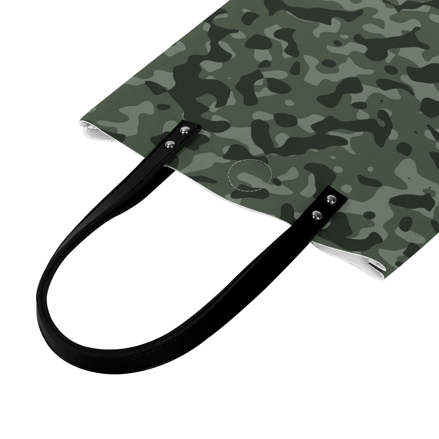 Grüne Camouflage PU Leder Handtasche Handtasche JLR Design