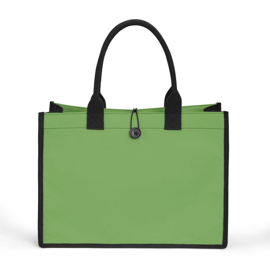 Grüne Canvas Shopper Tasche Einkaufstasche JLR Design