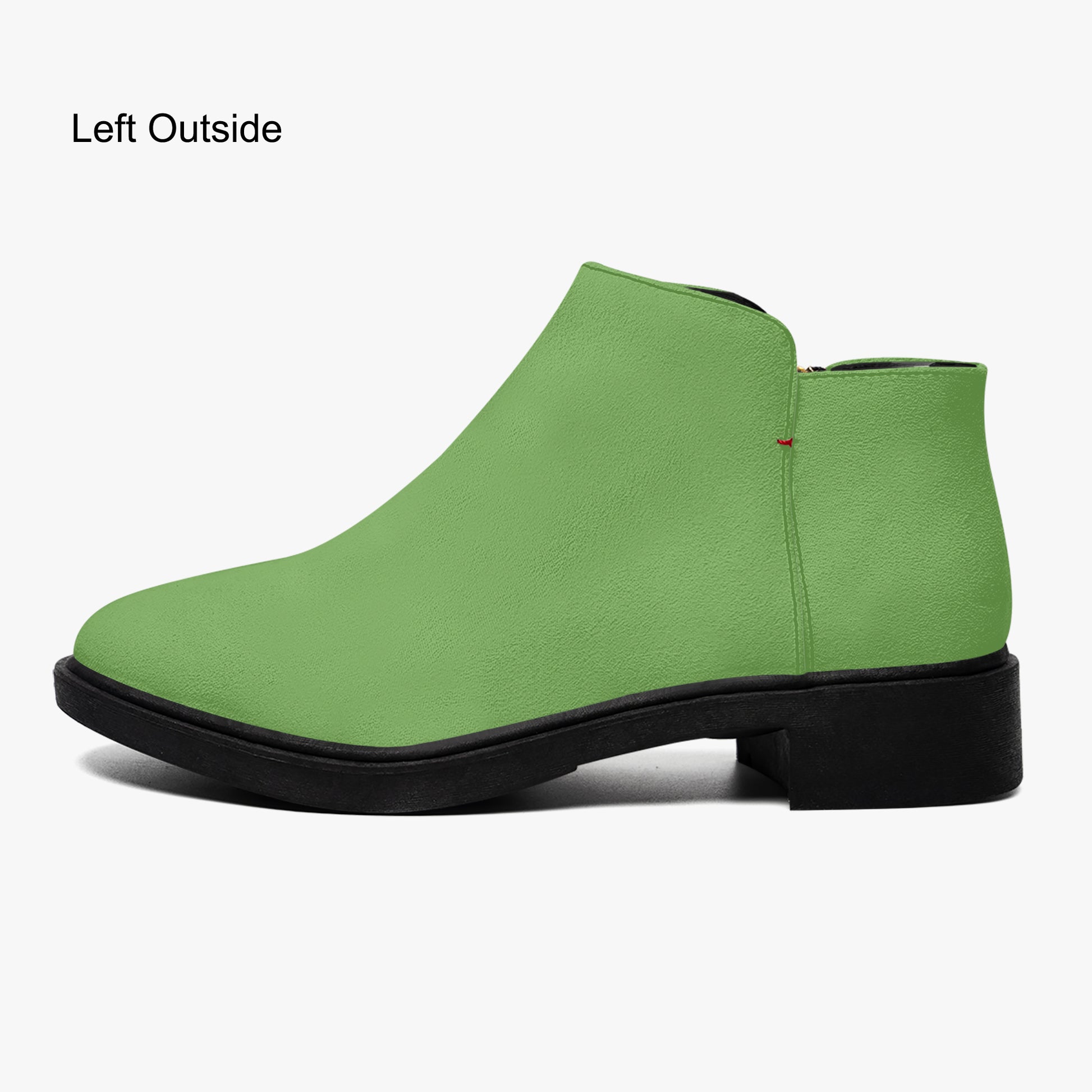 Grüne elegante Reißverschluss-Stiefeletten Stiefeletten JLR Design