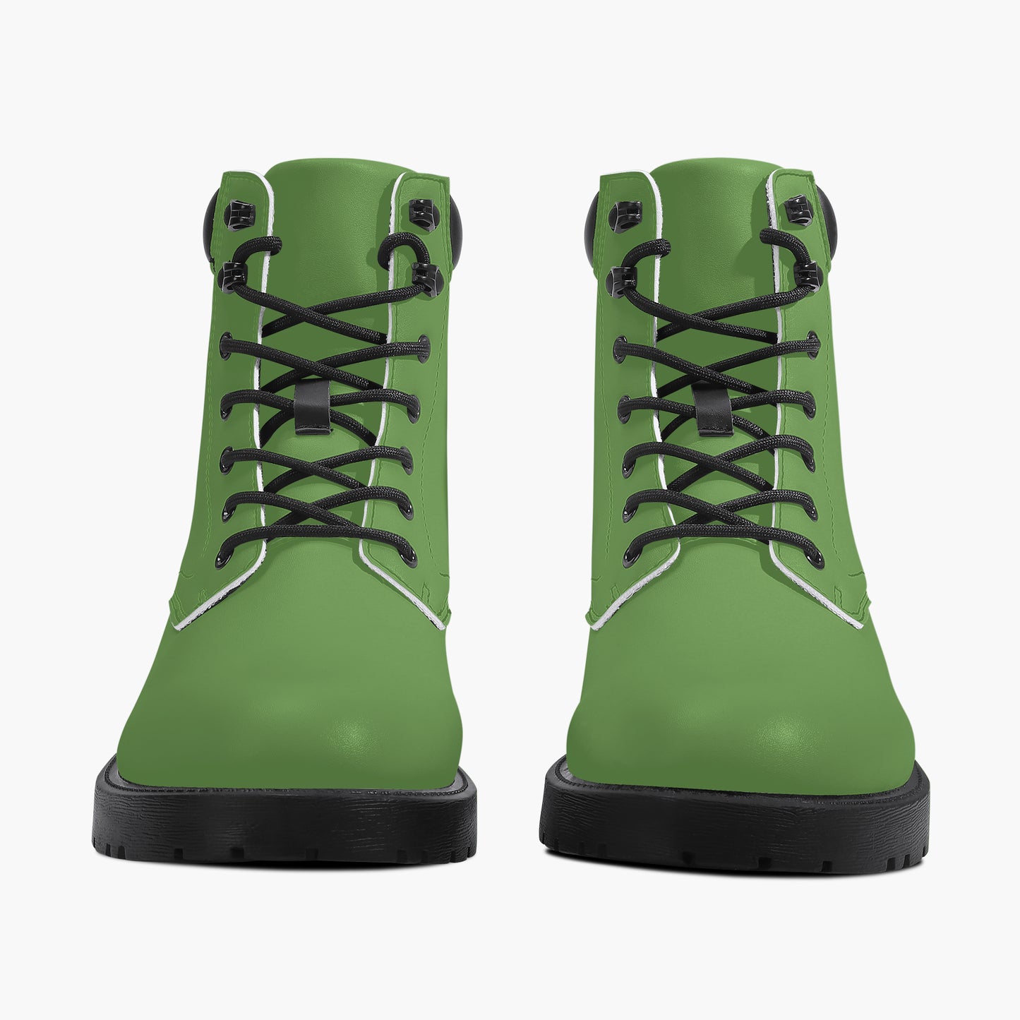 Grüne Leder Boots | Stylische und Warme Winterstiefel Boots JLR Design