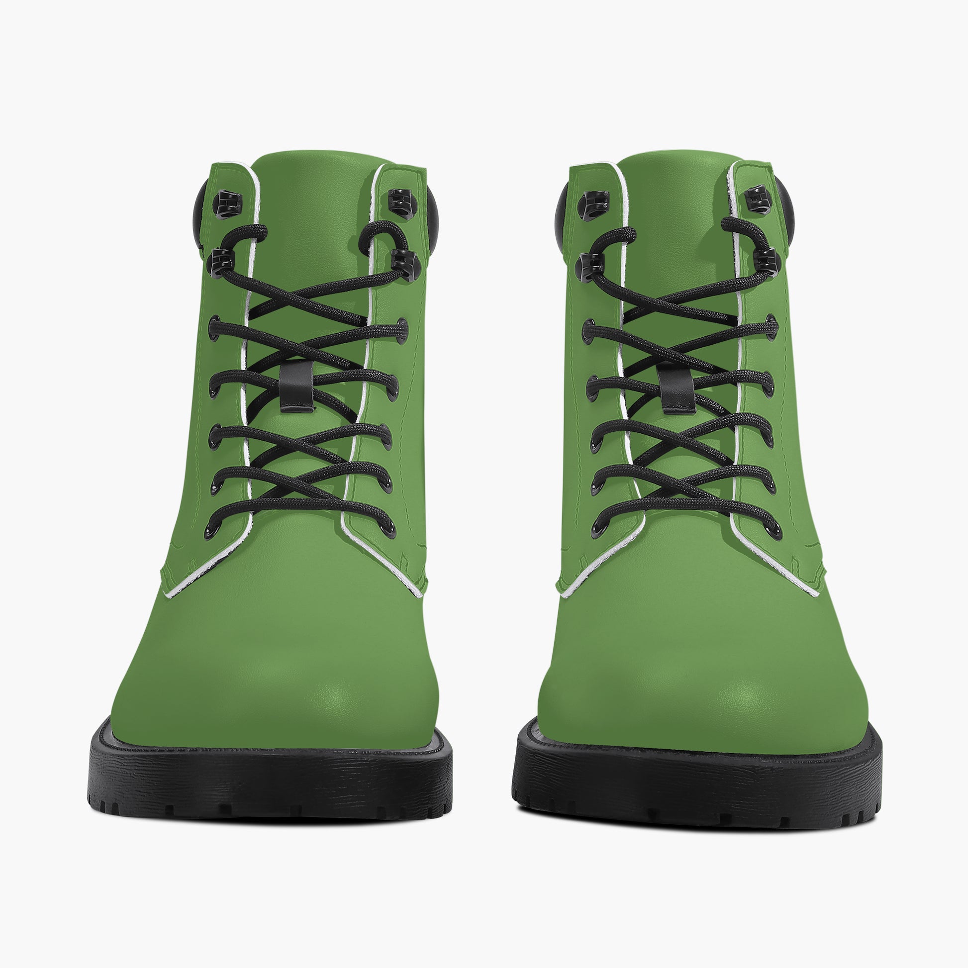 Grüne Leder Boots | Stylische und Warme Winterstiefel Boots JLR Design