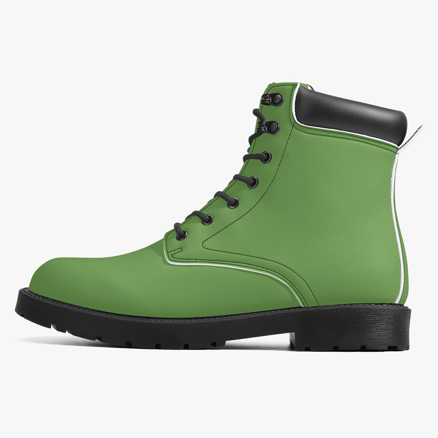 Grüne Leder Boots | Stylische und Warme Winterstiefel Boots JLR Design
