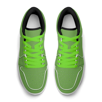 grune-low-top-leder-sneaker-fur-damen-sneaker-jlr-design-33829 - JLR Design