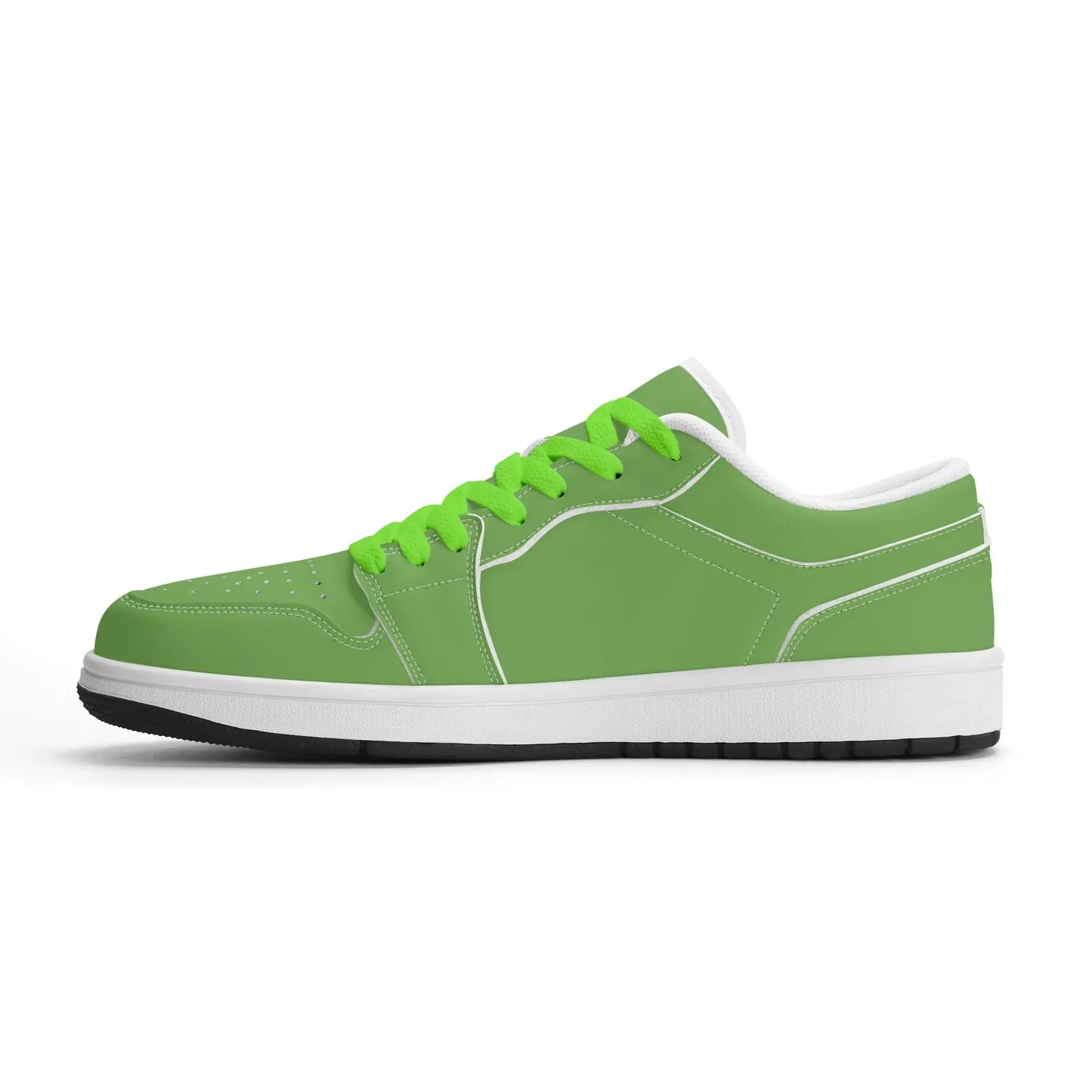 grune-low-top-leder-sneaker-fur-damen-sneaker-jlr-design-18847 - JLR Design