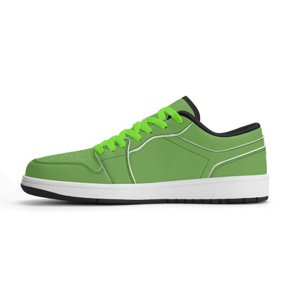 grune-low-top-leder-sneaker-fur-herren-sneaker-jlr-design-23707 - JLR Design