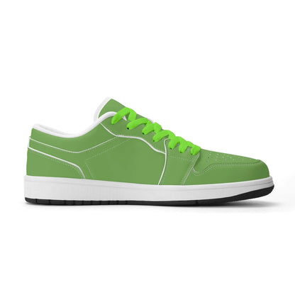grune-low-top-leder-sneaker-fur-herren-sneaker-jlr-design-59703 - JLR Design