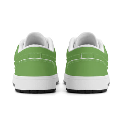 grune-low-top-leder-sneaker-fur-herren-sneaker-jlr-design-90281 - JLR Design