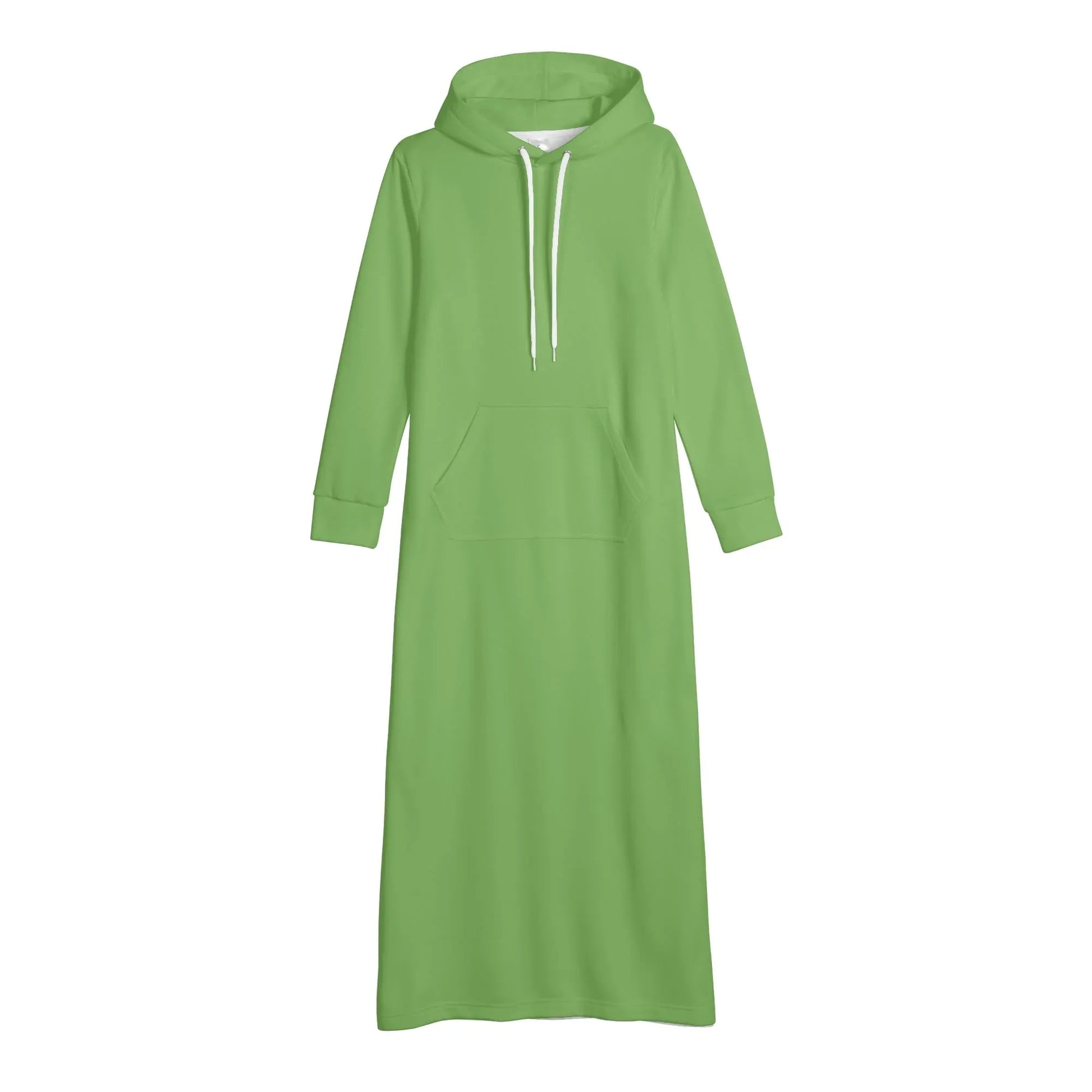 grunes-bequemes-leichtes-hoodie-kleid-hoodiekleid-jlr-design-75747 - JLR Design