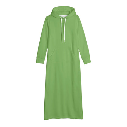 grunes-bequemes-leichtes-hoodie-kleid-hoodiekleid-jlr-design-75747 - JLR Design
