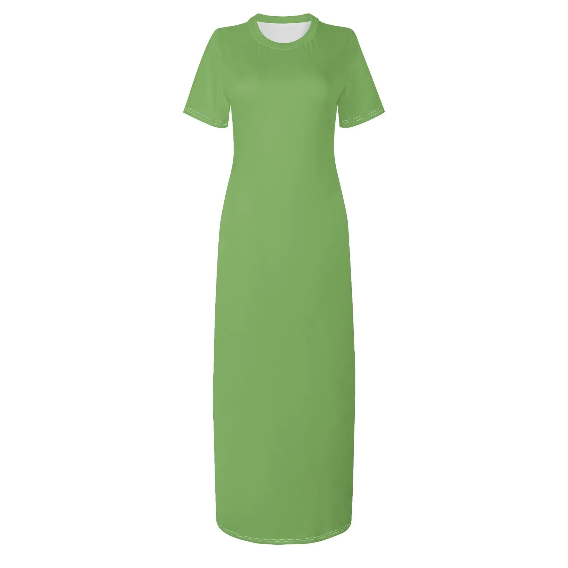 grunes-short-sleeve-long-dress-long-dress-jlr-design-87949 - JLR Design