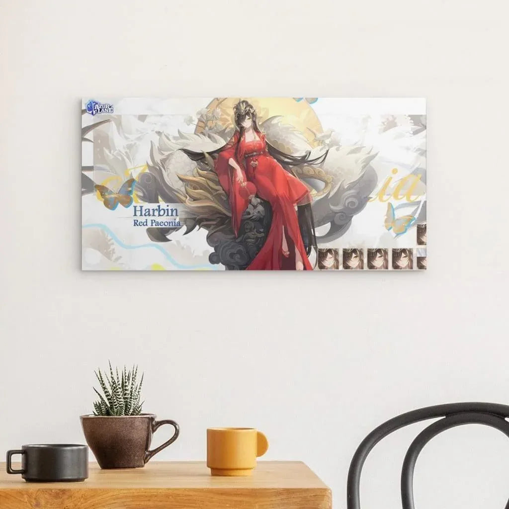 azur-lane-poster-red-paeonia-harbin-poster-jlr-design-81201 - JLR Design